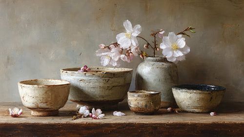 Zachte stilte bloemen
