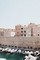 The port of Dubrovnik