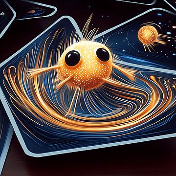 Kosmische impuls van Vythryd Arts
