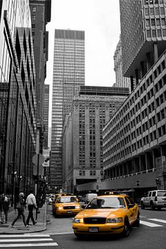 Taxi New York Yellow Cab van Savo Fotografie