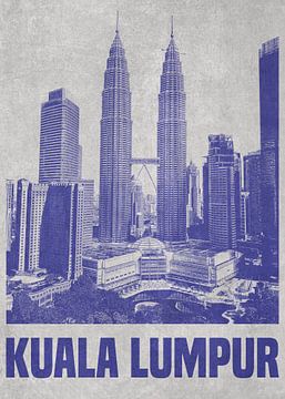 Petronastoren in Kuala Lumpur van DEN Vector