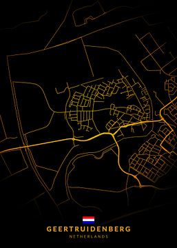 Geertruidenberg Stadsplattegrond van Kenda Maruyama