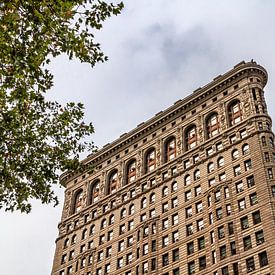 Flachstahlgebäude NYC von Natascha Velzel