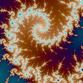 Colorful fractal - Mathematics - Mandelbrot set - Appleman by MPfoto71