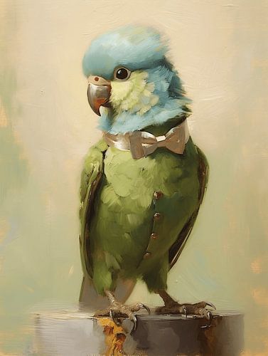 Der Sittich, der sich für den König hielt