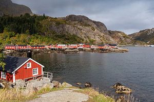Les Lofoten en Norvège.