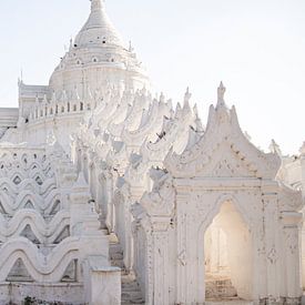 Witte Tempel Myanmar van Daniël Schonewille