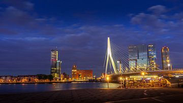 Skyline van Rotterdam van Rob Baken