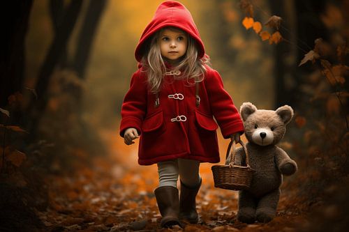 Modern Magic: Little Red Riding Hood's Daily Adventure