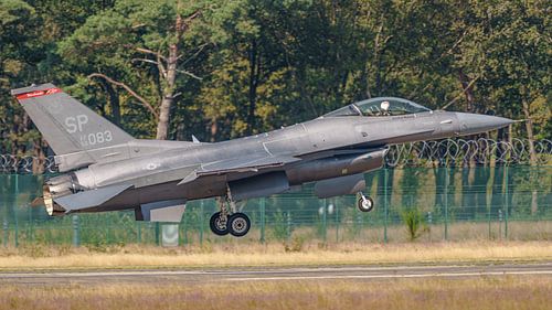 U.S. Air Force Lockheed Martin F-16 Demo Team.