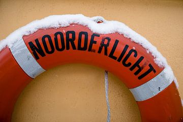 Reddingsboei op Zeilschip S/V Noorderlicht van Martijn Smeets