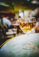Ein Glas Rosé