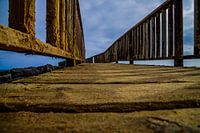 Holzbrücke in Endlosblick