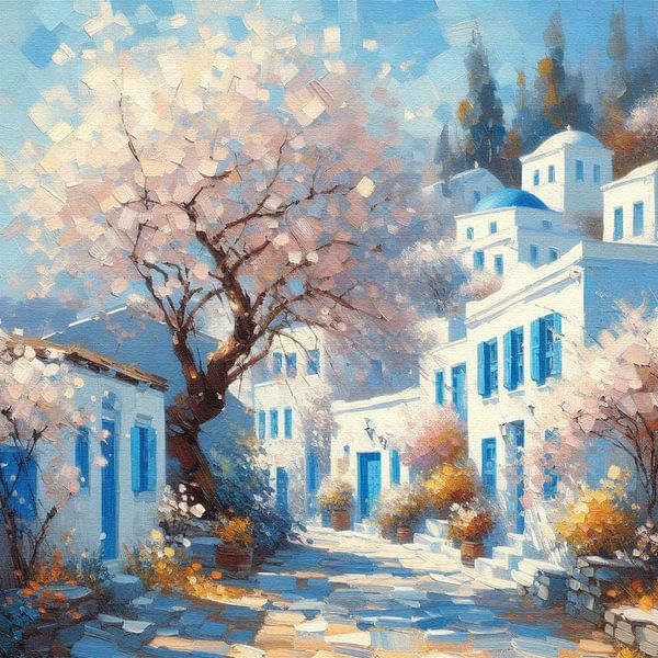 Le printemps en Grèce par Kay Weber