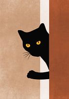 Curious kitten, boheimai slijl.