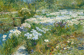 Le jardin aquatique, Childe Hassam