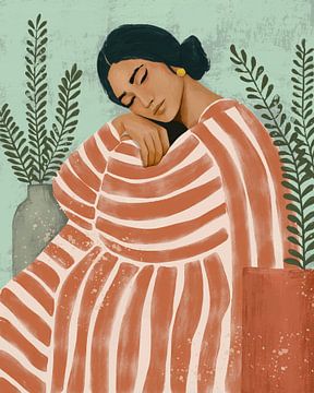 Terracotta Calm by Cats & Dotz