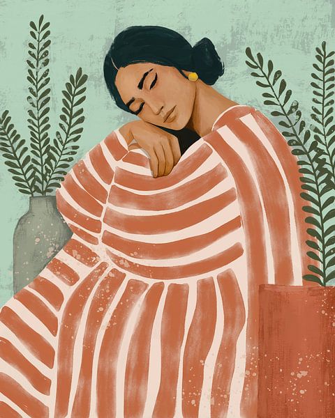 Terrakotta Gelassenheit von Cats & Dotz