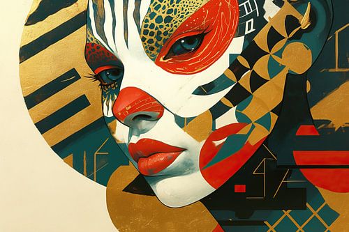 Woman Make-up by ARTEO Paintings