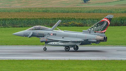 Eurofighter Typhoon van de Oostenrijkse luchtmacht.