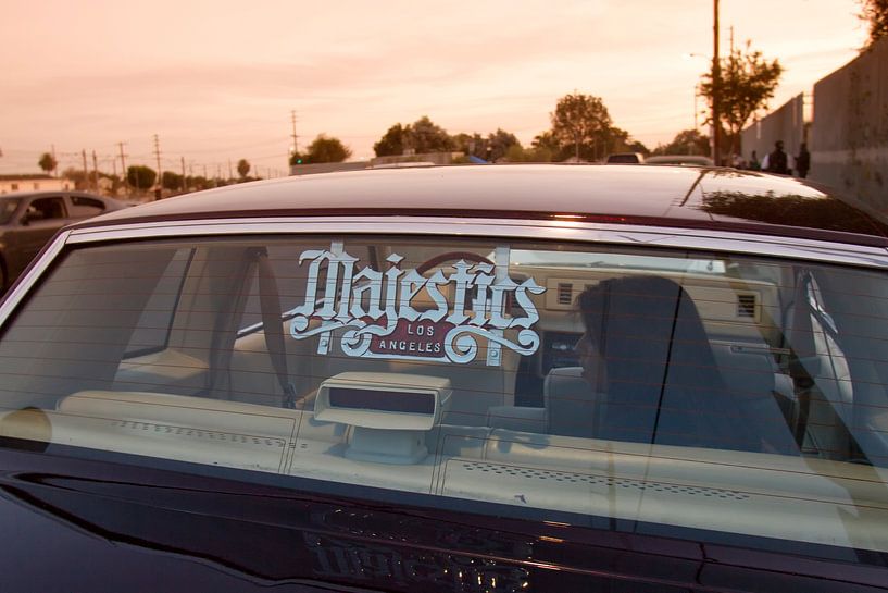 Majestics low rider club Los Angeles by Maurice van den Tillaard