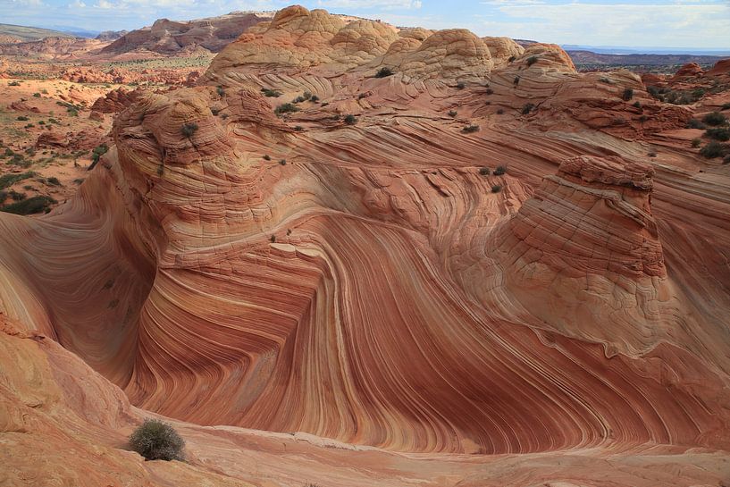 Rotsformaties in de North Coyote Buttes, deel van het Vermilion Cliffs National Monument. Dit gebied van Frank Fichtmüller