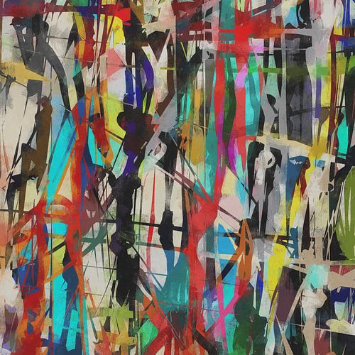 Abstract Colored Drawing 1