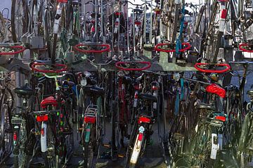 Dutch bikes - stadsfotografie van Qeimoy