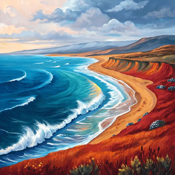 Sérénité côtière par Artistic