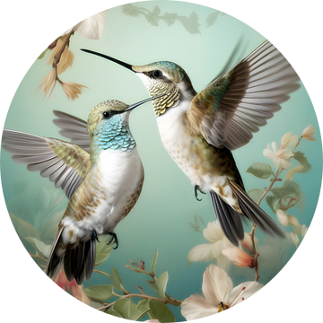 Hummingbirds van Jacky