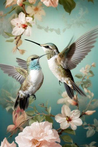 Hummingbirds van Jacky