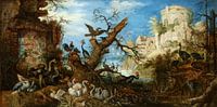 Landschap met vogels, Roelant Savery van All the Masters thumbnail