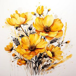 Goldener Mohnglanz von ByNoukk