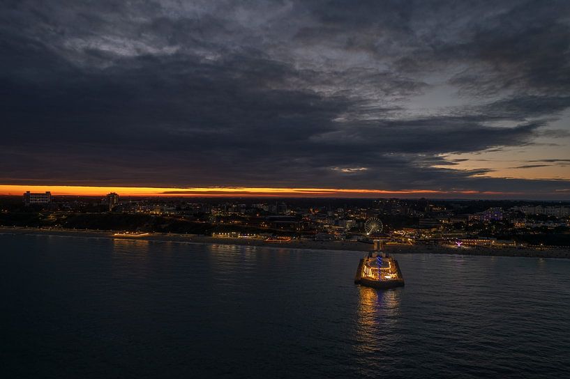 Bournemouth Pier at Night by Robert Szczotka