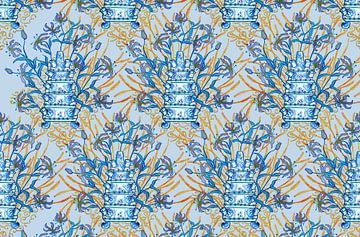 A tribute to Royal Delft by Artmotifs Eve