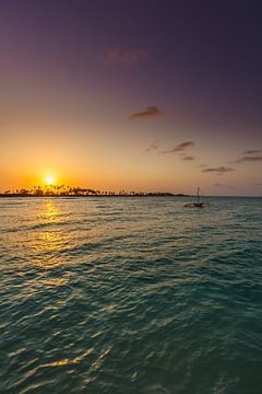 Zanzibar sunset 2 van Andy Troy