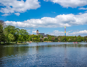 Schlossteich in Chemnitz Sachsen