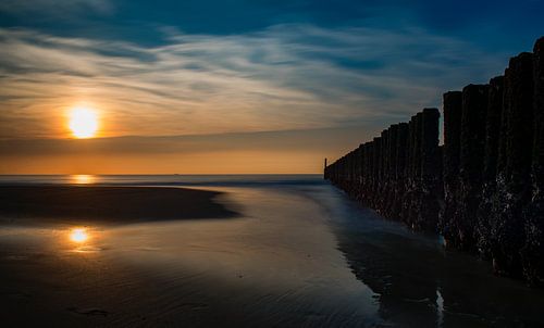 sunset Domburg