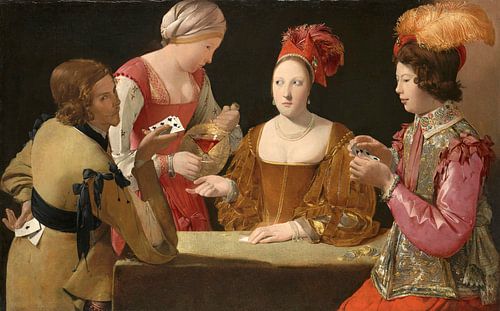 De bedrieger met de Aas van de Clubs, Georges de La Tour
