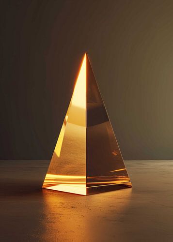 3D Dark Gold