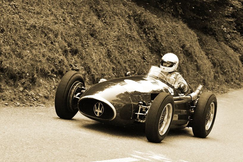 Maserati 250 F  ART Foto Eggberg Klassik 2019 von Ingo Laue