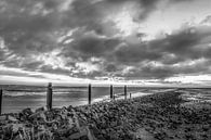 Ameland zonsopkomst zw/w van Ron van Ewijk thumbnail