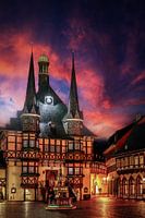 Hôtel de ville mystique à Wernigerode