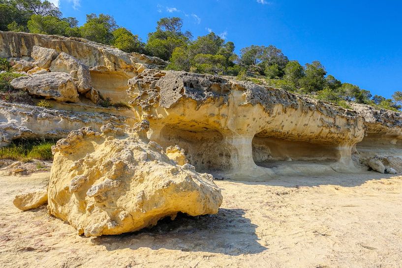 Cala de Portals Vells (Mallorca) van Peter Balan