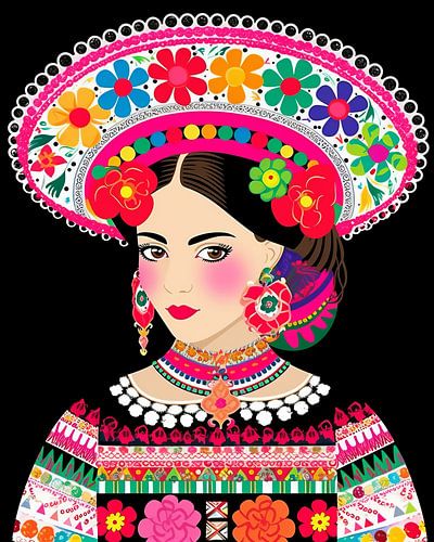 Illustriertes Porträt 