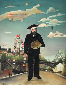 Henri Rousseau. Myself- Portrait – Landscape