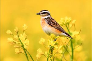 Braunkehlchen (Saxicola rubetra)