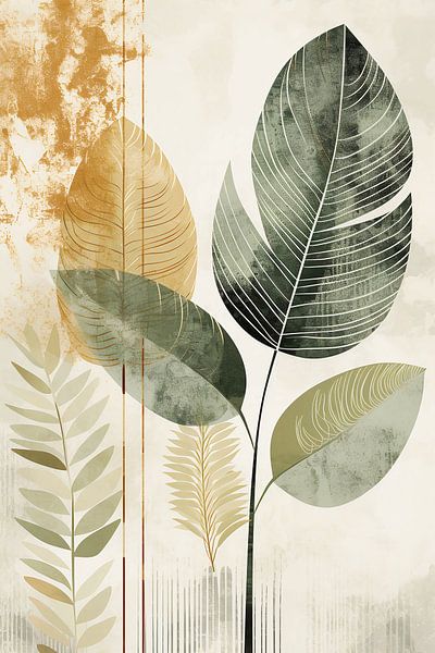 Botanical leaves by haroulita