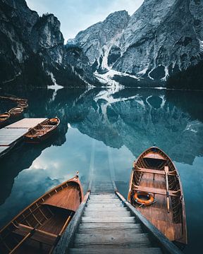 Lago Di Braies van Frederik Opdeweegh