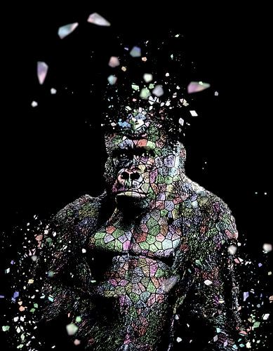 La mosaique du gorille I